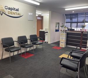 Reception Area at Capital Dental Ropata/Lower Hutt
